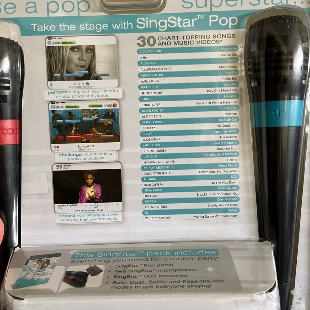 SINGSTAR POP for PlayStation 2 - Picture 5 of 5